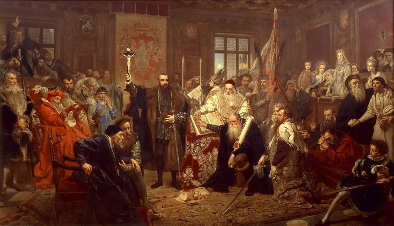 Lublinin liitto - Jan Matejko