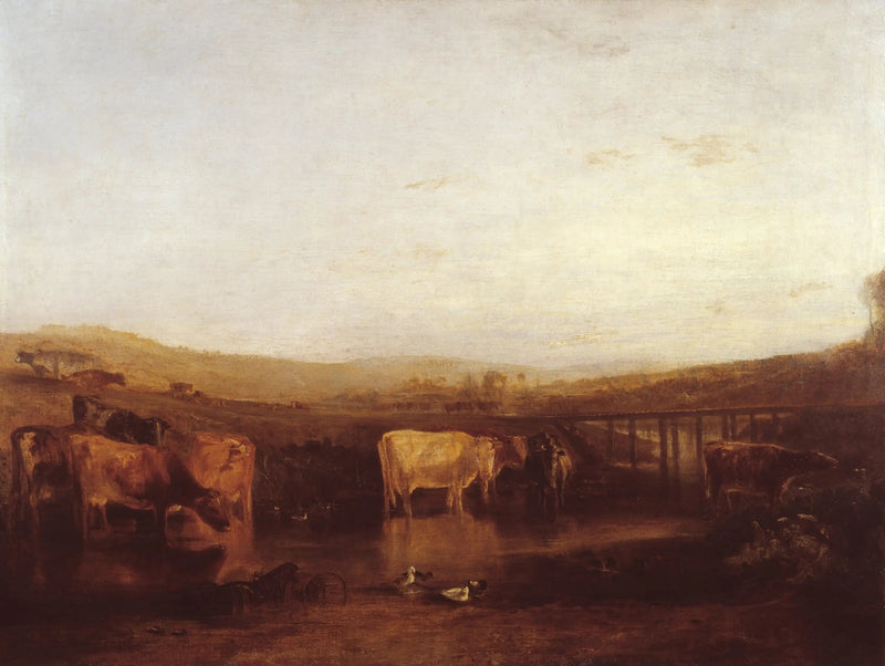 Thamesin ja Isiksen liitto - J. M. W. Turner