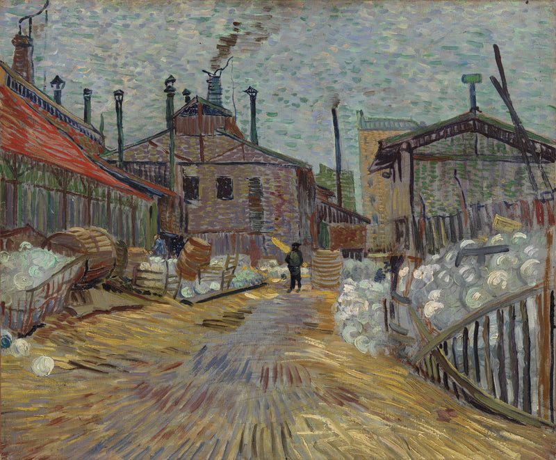 Asnièresin tehdas - Vincent van Gogh