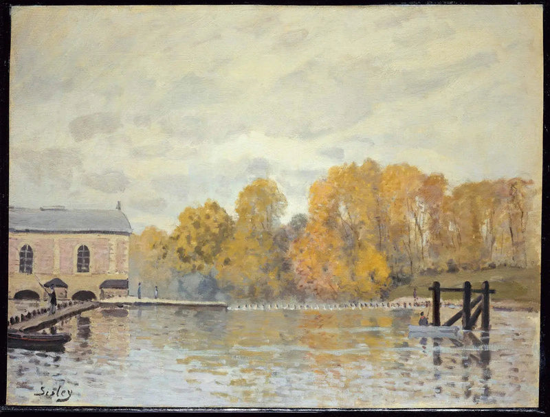 Marlyn vesitehdas - Alfred Sisley