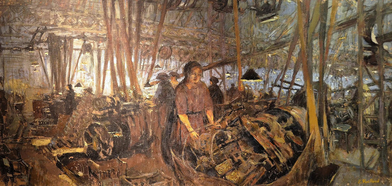 Lyonin aseiden valmistustehdas: tornit - Édouard Vuillard