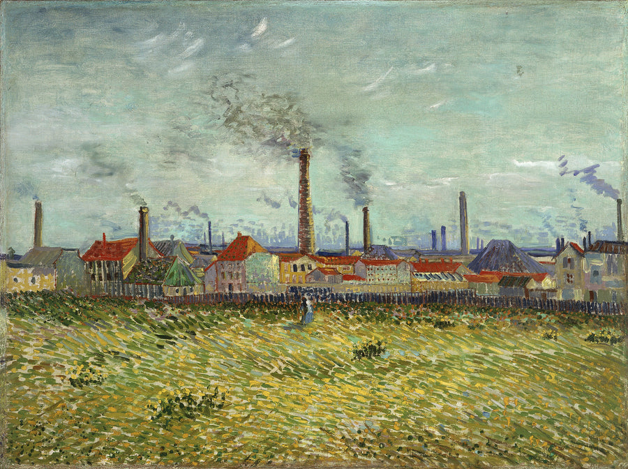 Tehtaat Asnièresissä - Vincent van Gogh