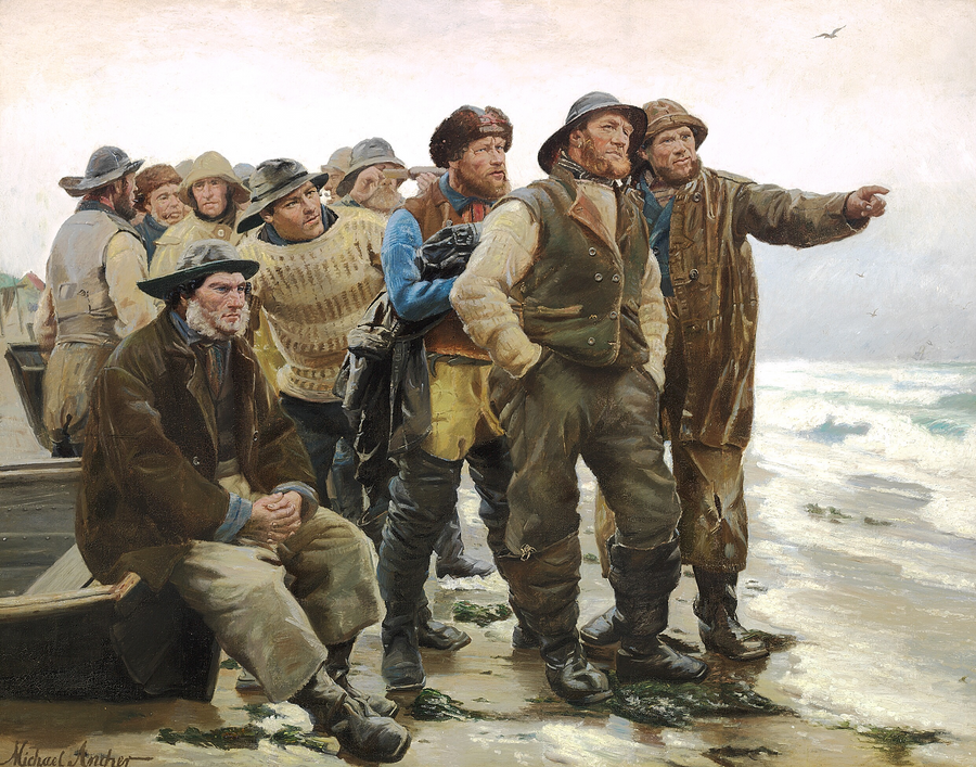 Täydentääkö hän asian? - Michael Peter Ancher