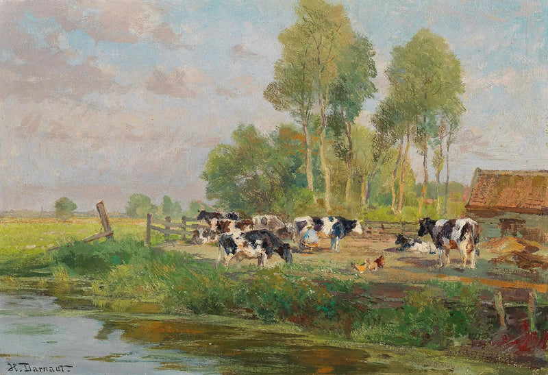 Paimenaitaiset lehmät - Hugo Darnaut