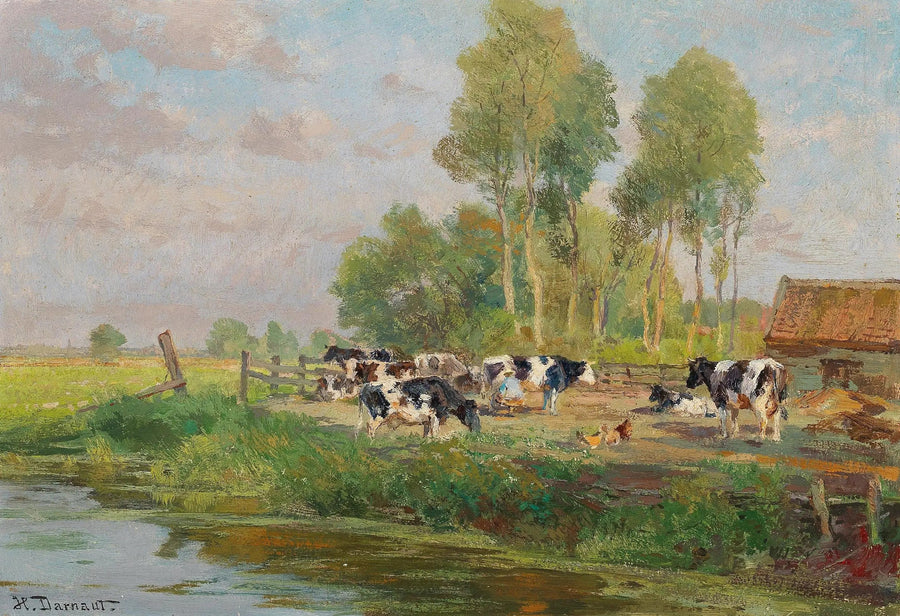 Paimenaitaiset lehmät - Hugo Darnaut