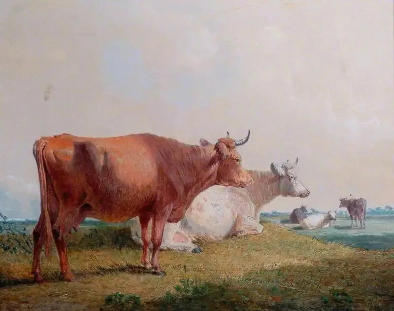 Lehmät - John Frederick Herring, Sr.