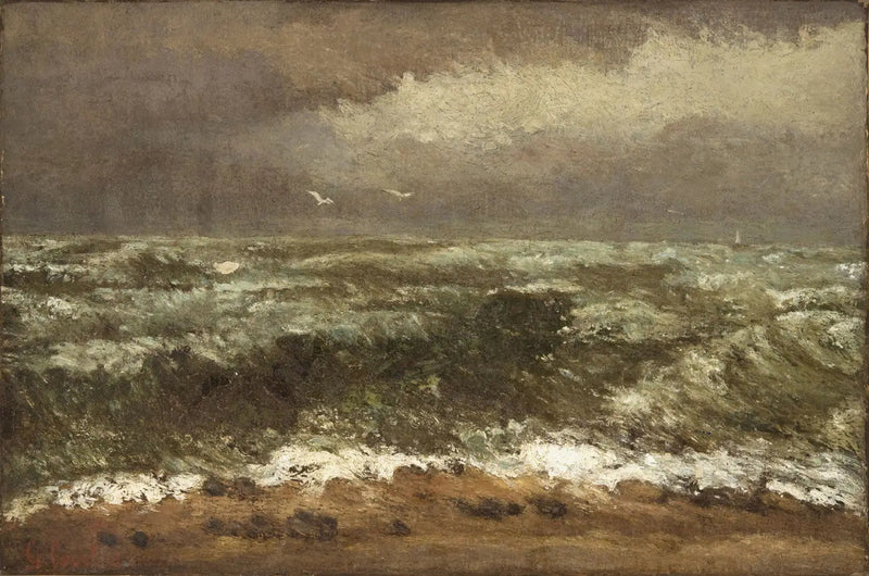 Aallot - Gustave Courbet