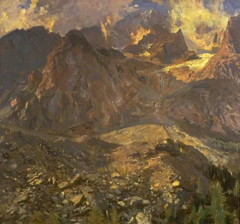 Aosta - John Singer Sargent