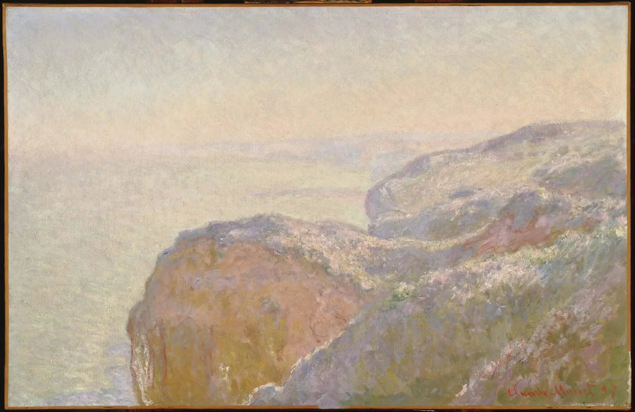 Val-Saint-Nicolas, lähellä Dieppeä (aamu) - Claude Monet