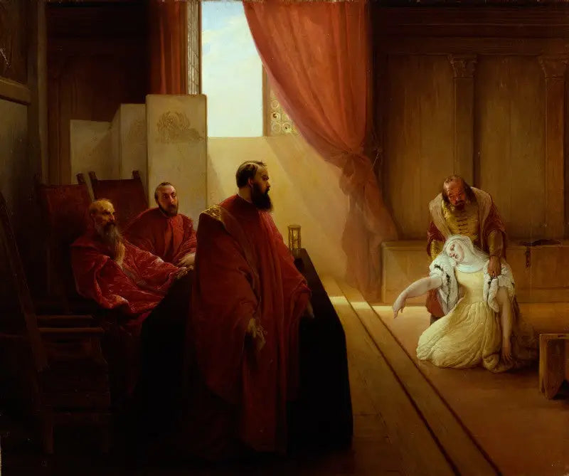 Valenza Gradenigo ennen inkvisitioita - Francesco Hayez