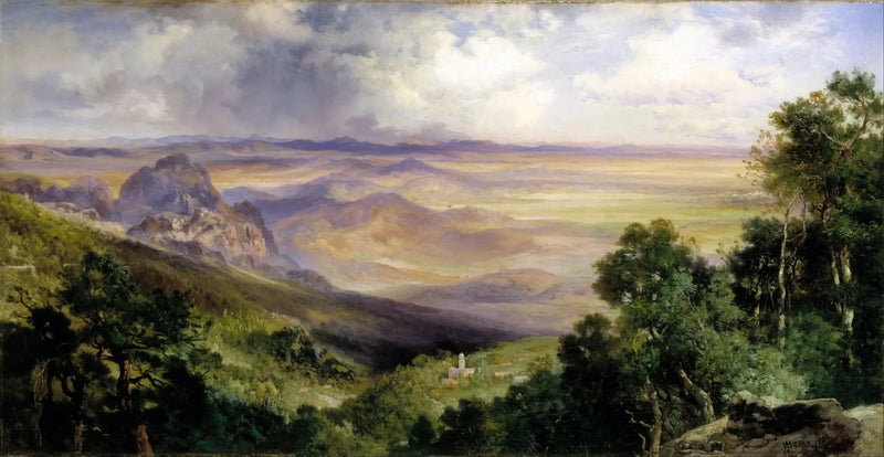 Cuernavacan laakso - Thomas Moran