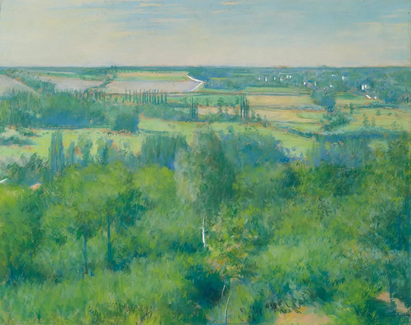 Yerresin laakso - Gustave Caillebotte