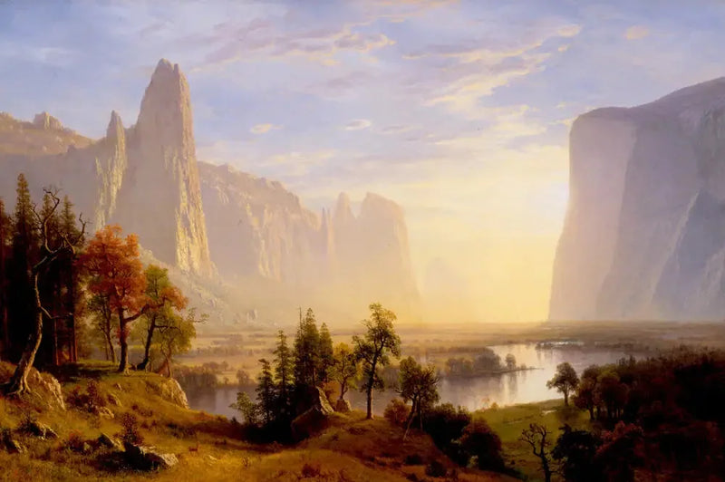 Yosemite-laakso - Albert Bierstadt