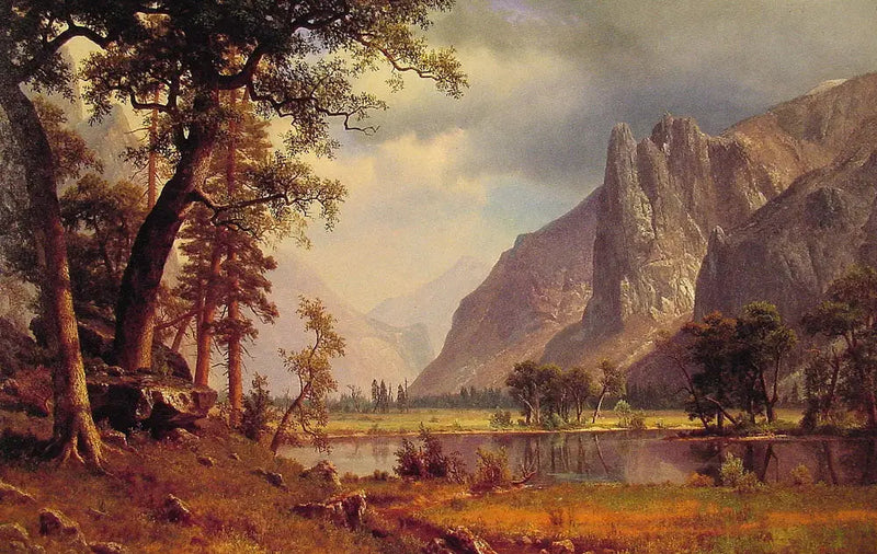 Yosemiten laakso - Albert Bierstadt