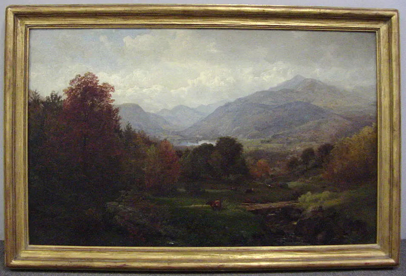 Vallée du Bouquet, Adirondack-vuoret - William Trost Richards