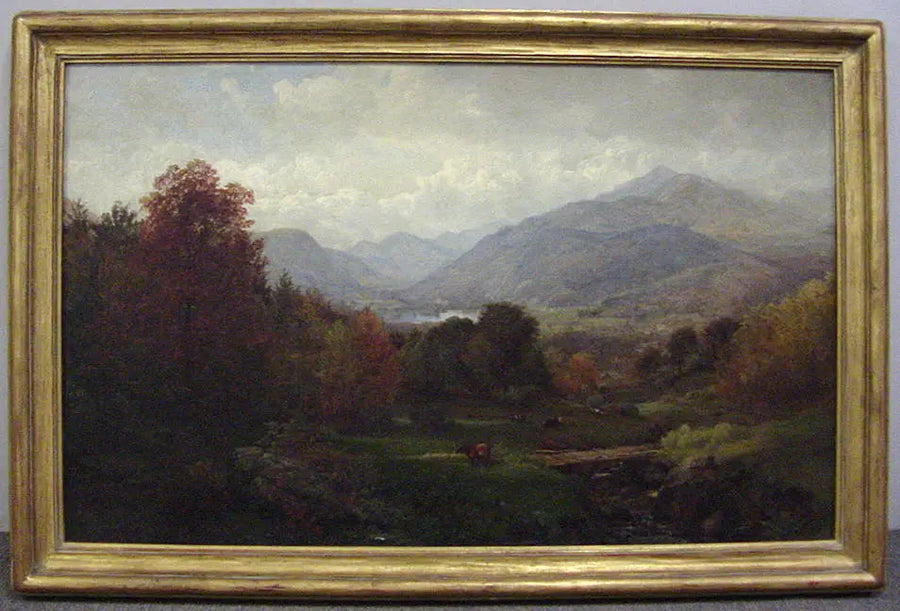 Vallée du Bouquet, Adirondack-vuoret - William Trost Richards