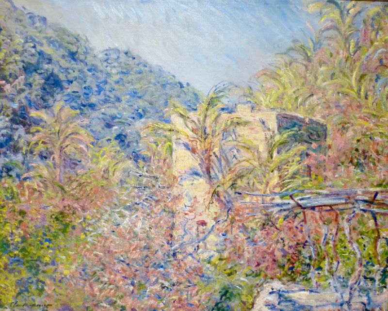 Sasso-laakso. Auringon vaikutus - Claude Monet