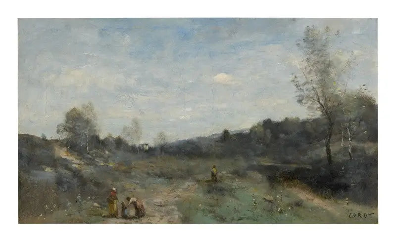 Laaksojen avautuminen - Jean-Baptiste Camille Corot