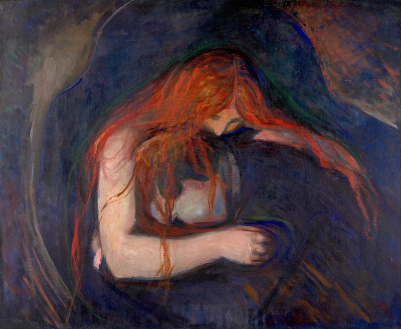 Vampyyri - Edvard Munch