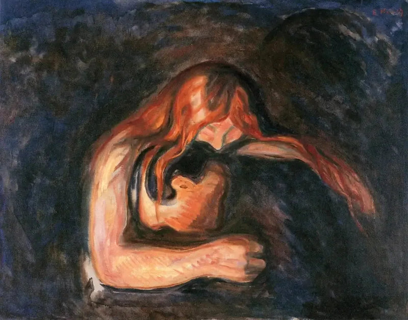 Vampyyri - Edvard Munch