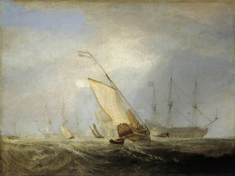 Van Tromp palaamassa taistelusta Dogger Bankilla - J. M. W. Turner