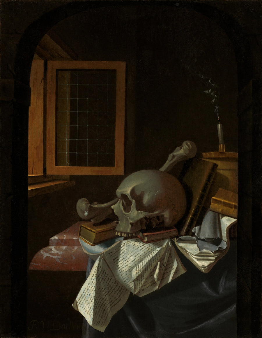 Vanité nature morte - François van Daellen