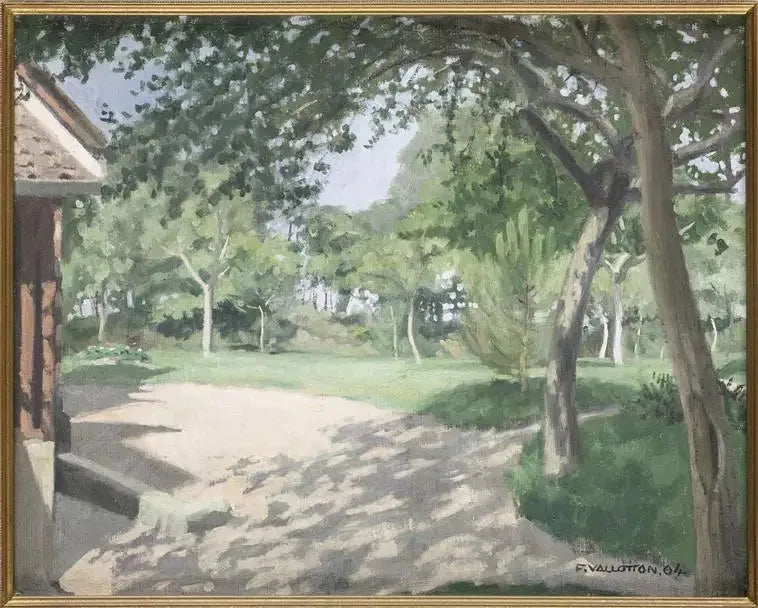 Varengeville, puutarha, aamu - Félix Vallotton