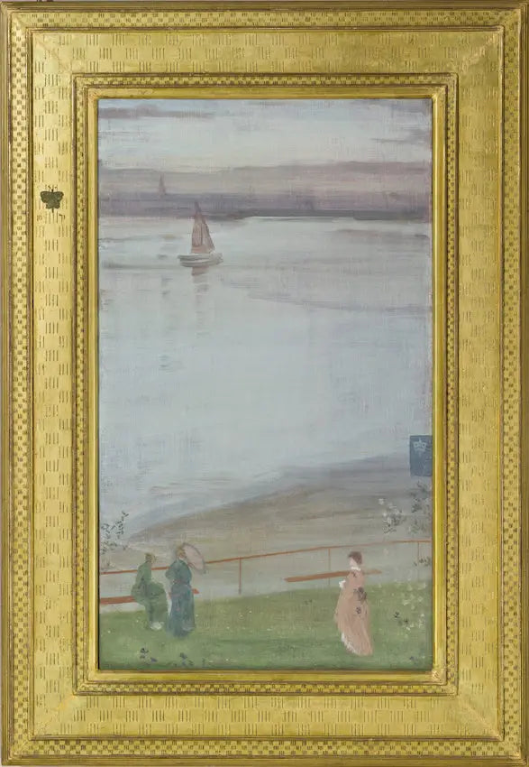 Violetti ja vihreä variaatio - James Abbott McNeill Whistler