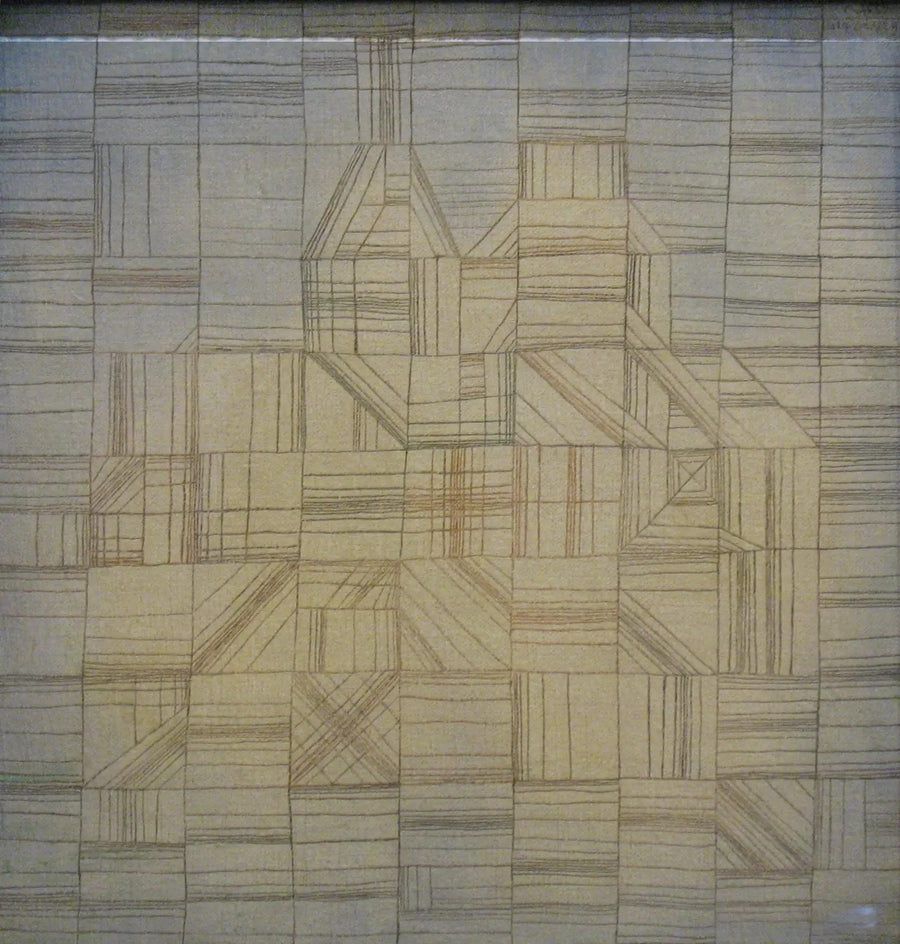 Variations (Motif Progressif) - Paul Klee image 1 reproduction artisanale de tableau