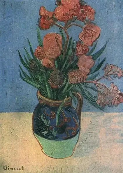 Ruusu-laakerivasi - Vincent van Gogh