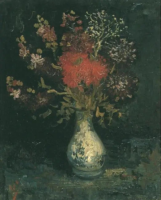 Maljakko kukilla - Vincent van Gogh