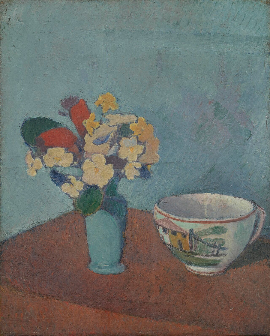 Vaasikimppu ja kuppi - Émile Bernard