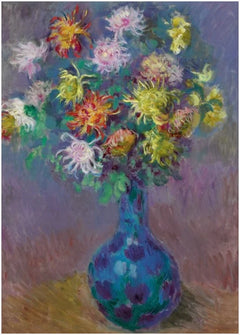 Chrysanthemum-maljakko W812 - Claude Monet