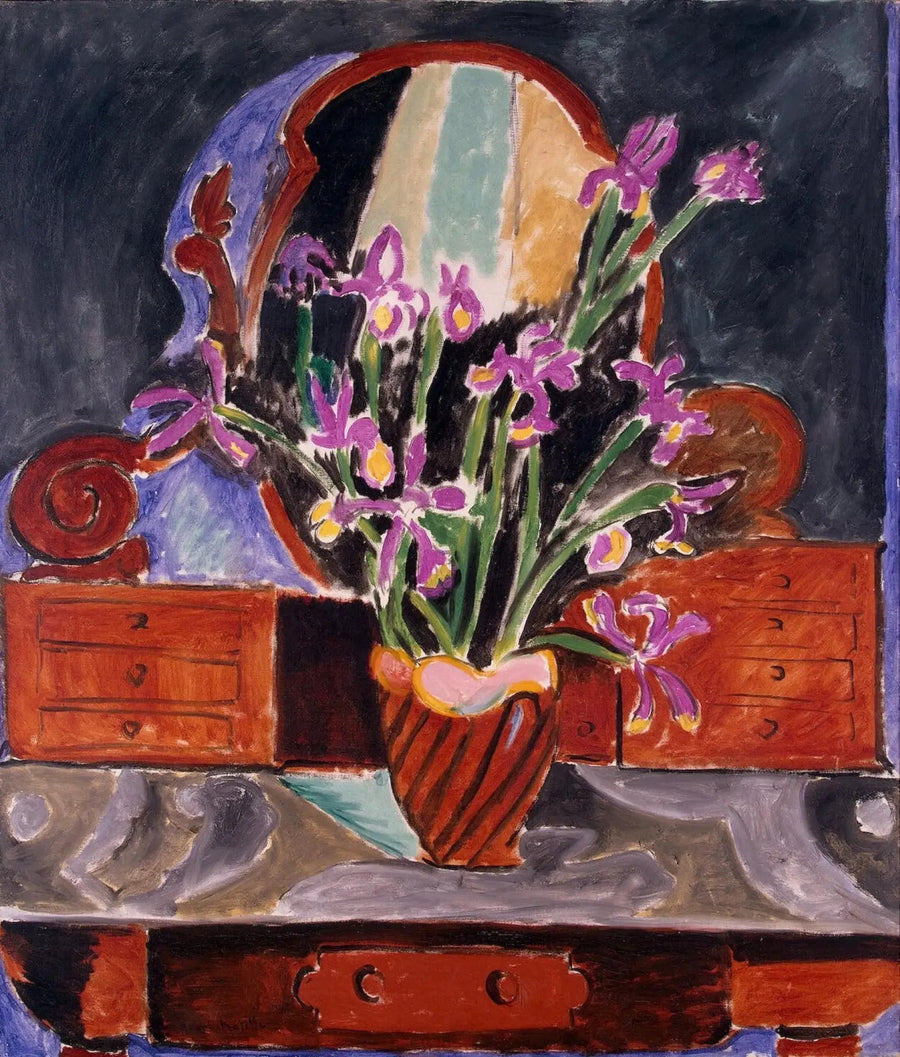 Iirikukkapurkki - Henri Matisse