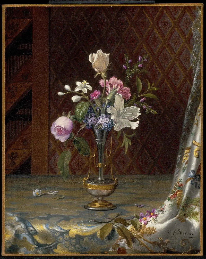 Sekoitettu kukkakimppu - Martin Johnson Heade