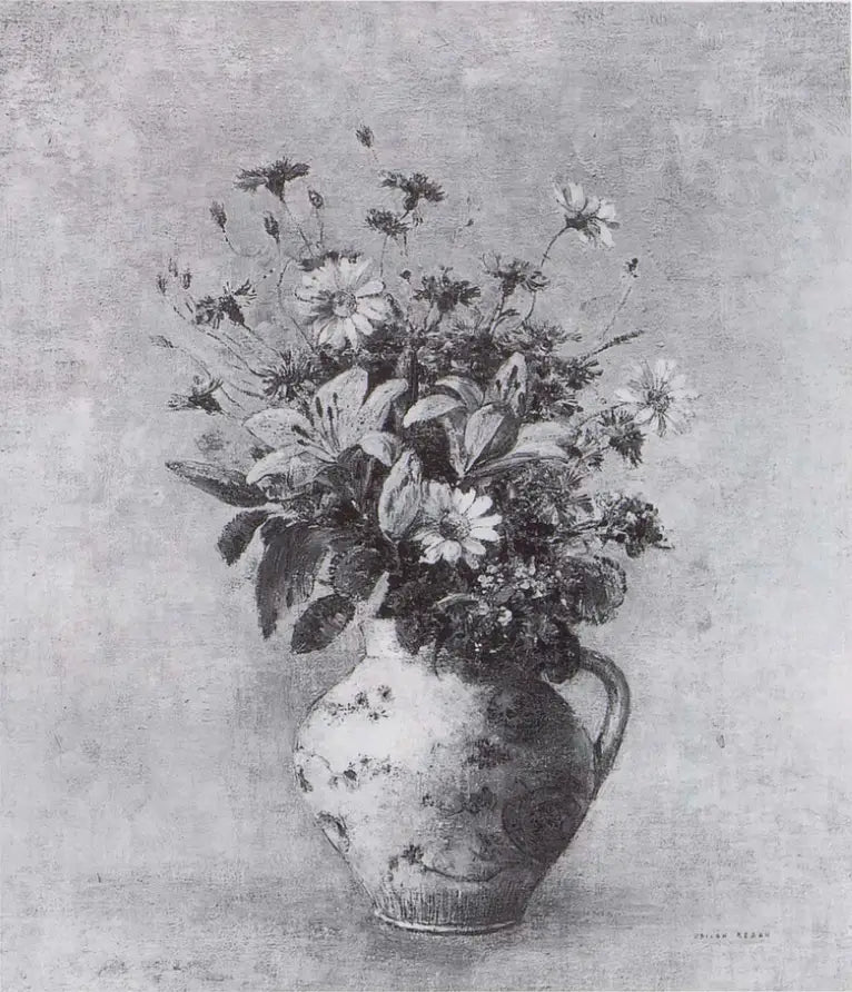 Kukkakimppu - Odilon Redon