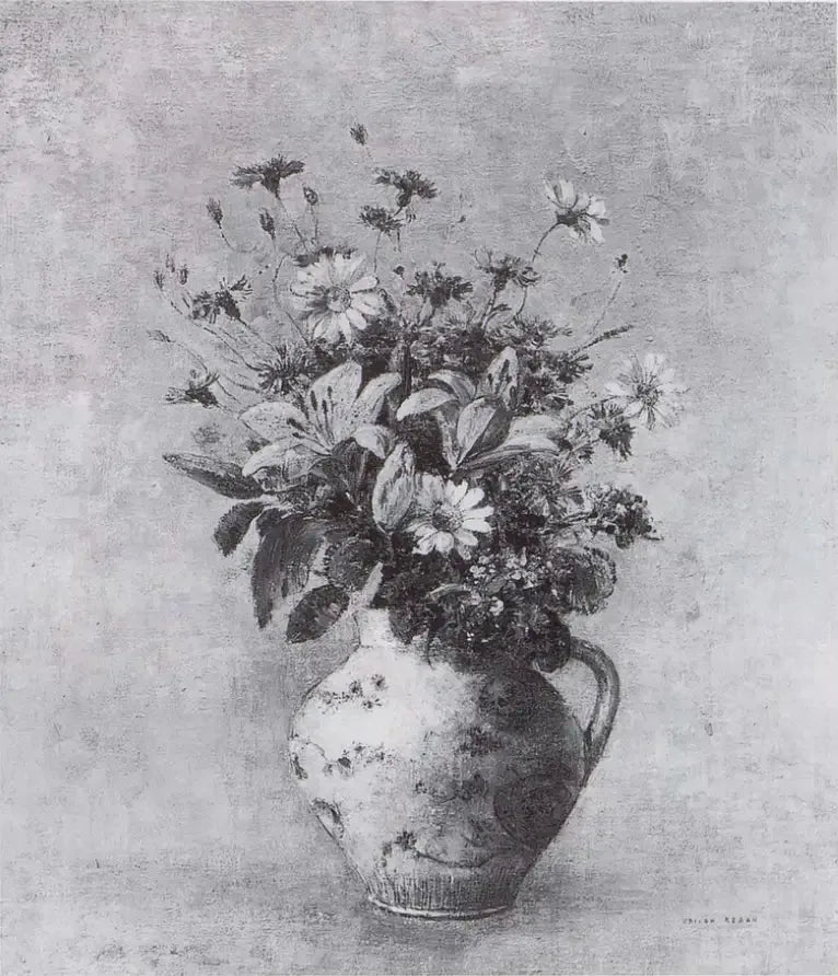 Kukkakimppu - Odilon Redon