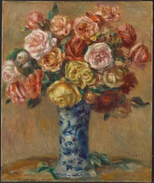 Kukka-asetelma - Pierre-Auguste Renoir