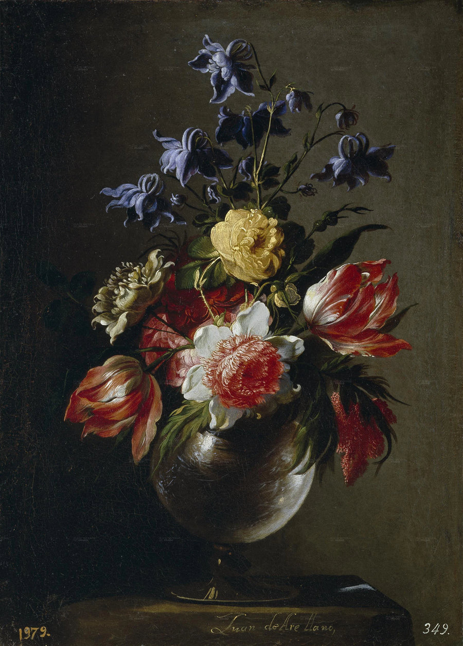Vase de fleurs - Juan de Arellano
