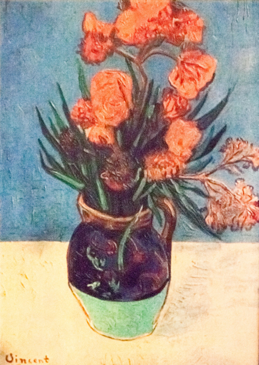Ruusu-laakerivasi - Vincent van Gogh