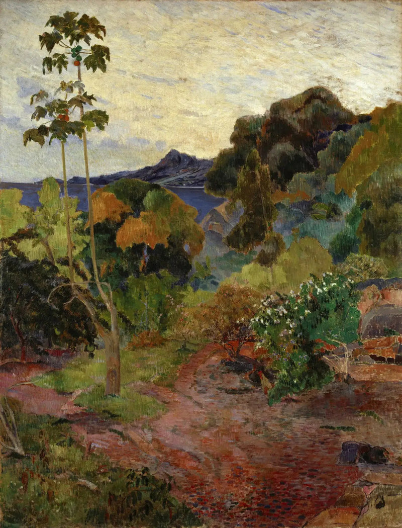Trooppinen kasvillisuus, Martinique - Paul Gauguin