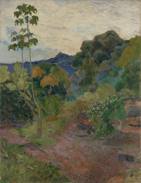 Trooppinen kasvillisuus, Martinique - Paul Gauguin