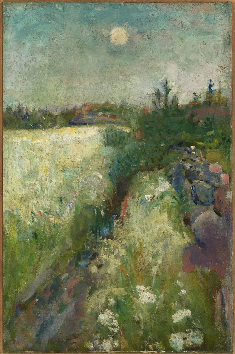 Veierland lähellä Tønsbergia - Edvard Munch