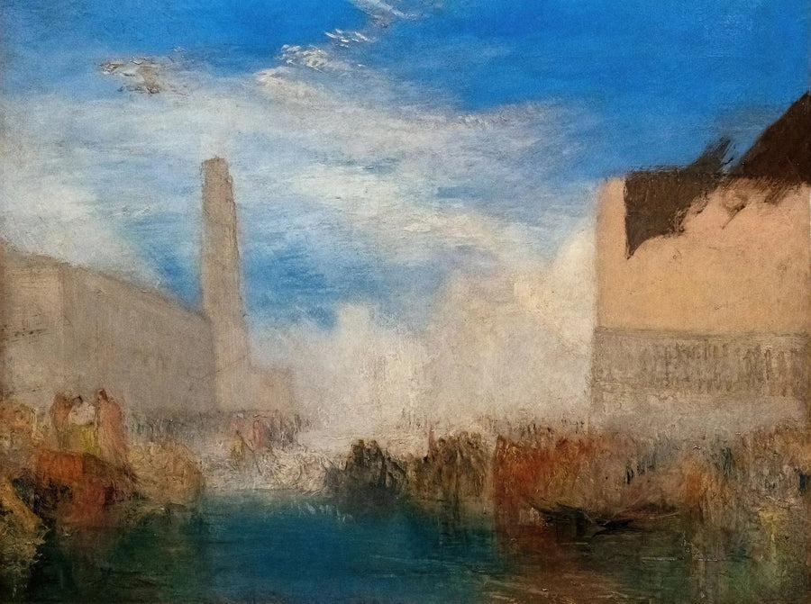Venetsia, Piazzetta ja Doge merellä - J. M. W. Turner