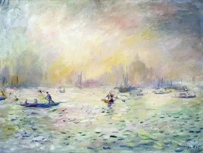Venetsia — sumu - Pierre-Auguste Renoir