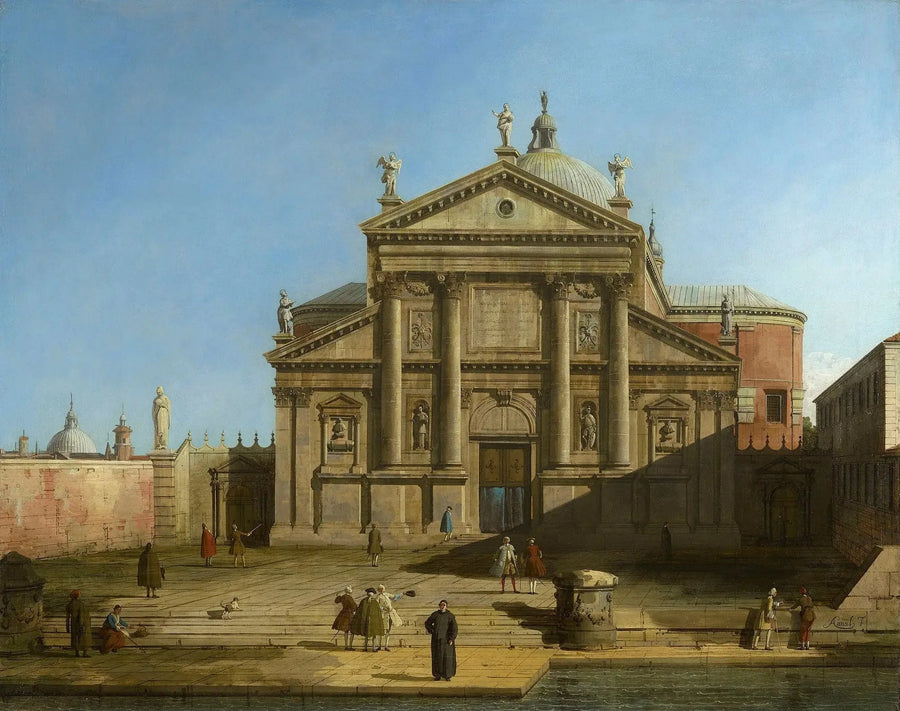 Venetsia: San Giorgio Maggiore - Canaletto - Caprice