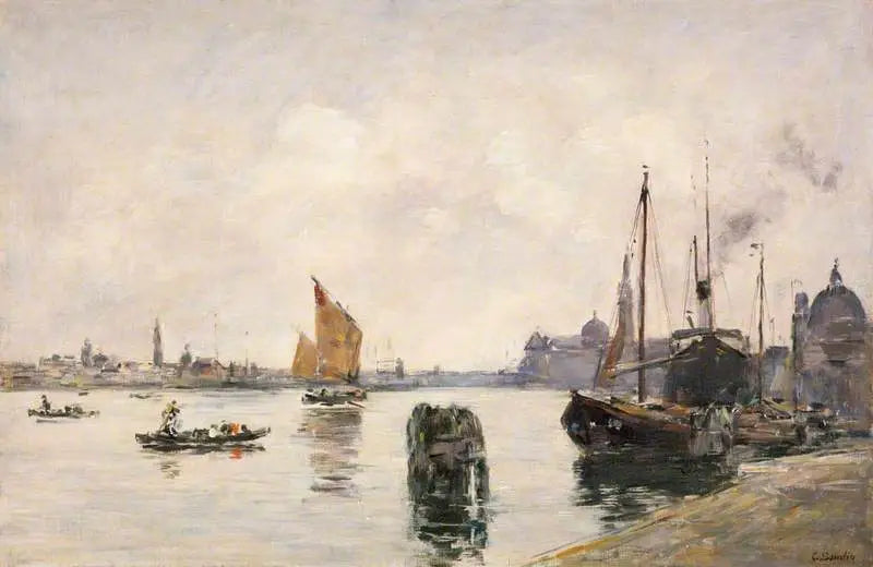 Venetsia - Eugène Boudin