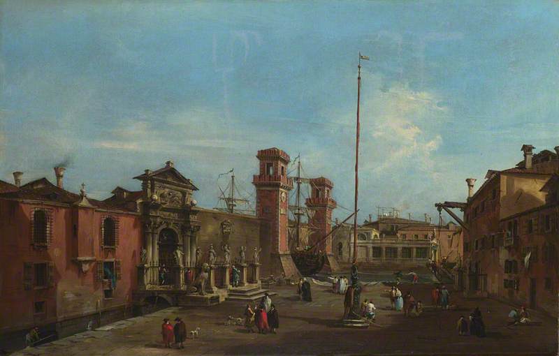 Venetsia: Arsenal - Francesco Guardi