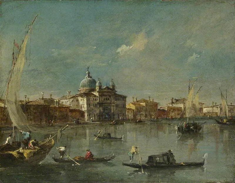 Venetsia: La Giudecca ja Zitelle - Francesco Guardi