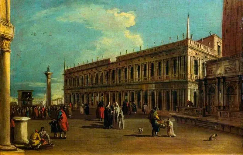 Venetsia: La Piazzetta - Canaletto